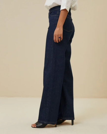 PANTALON LINA DARK DENIM ~ BY BAR